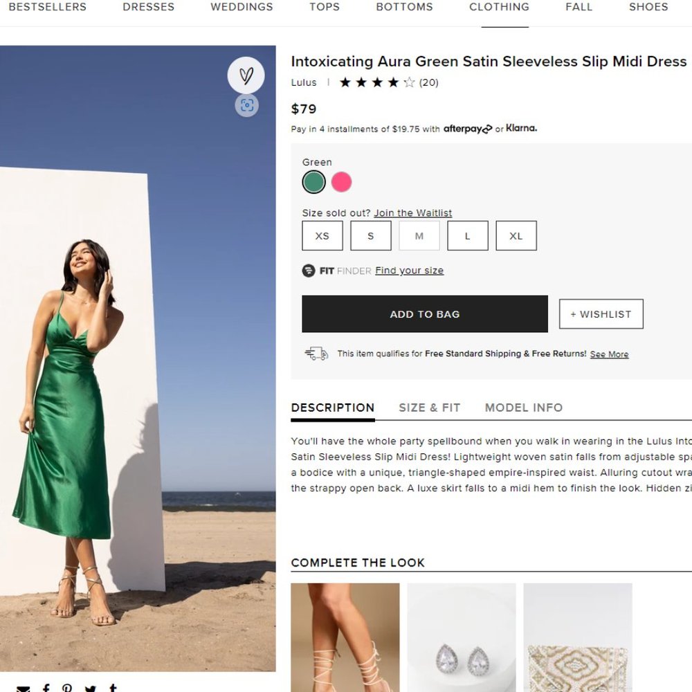 Lulu's NEVER WORN Dress